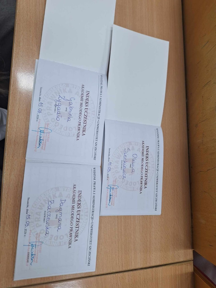 Akademia Młodego Prawnika - inauguracja